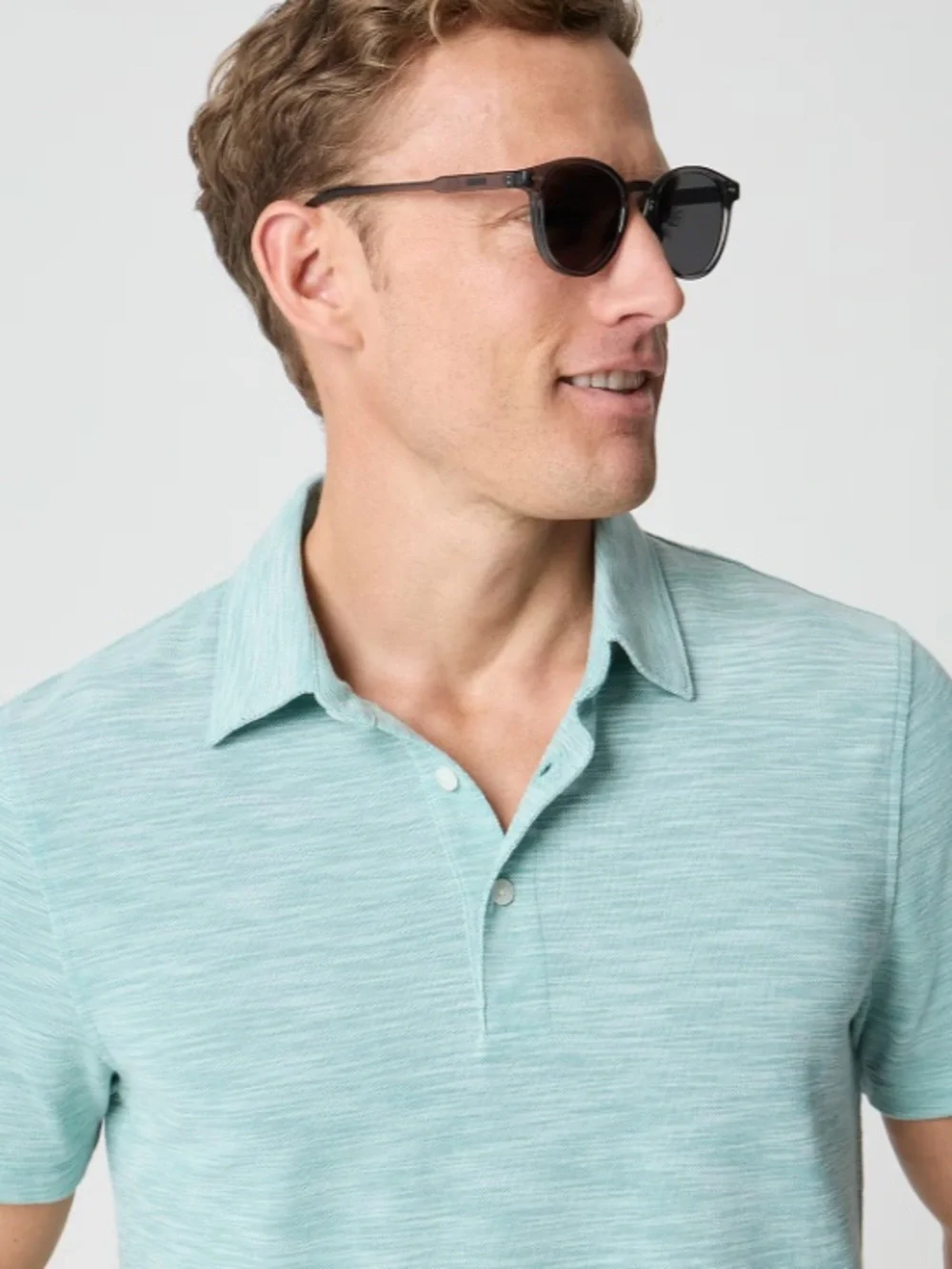 J crew Slub piqué performance polo shirt